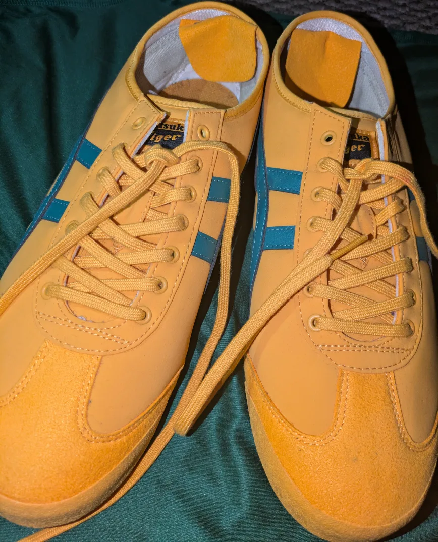 Onitsuka Tiger Mexico 66 Yellow/Blue Sneakers image indicator(3)