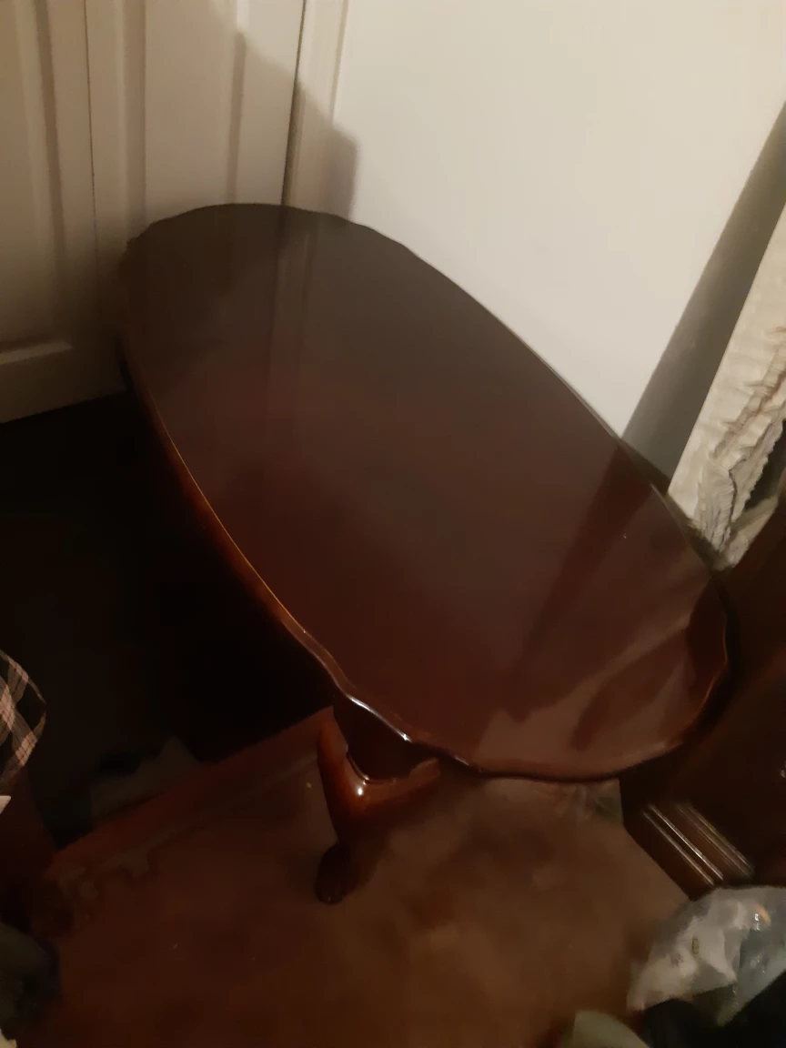Brown Wooden Coffee Table