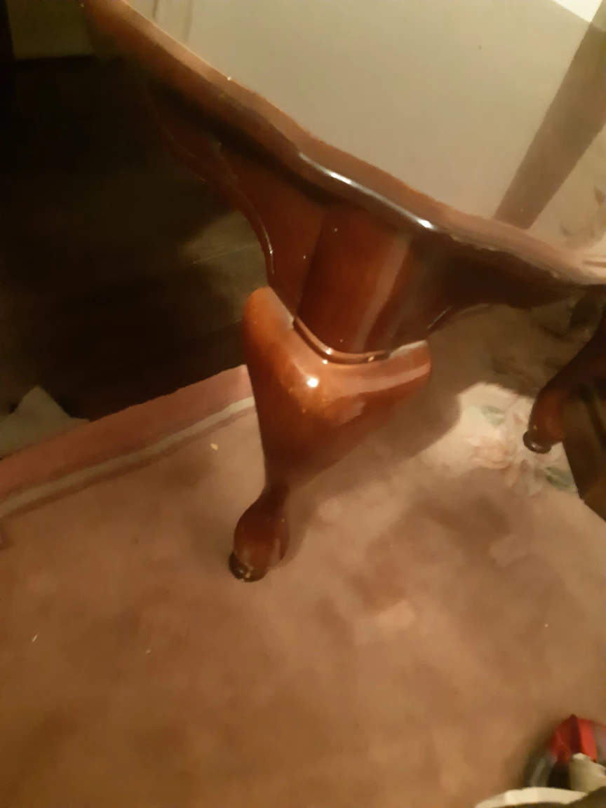 Brown Wooden Coffee Table - photo 2
