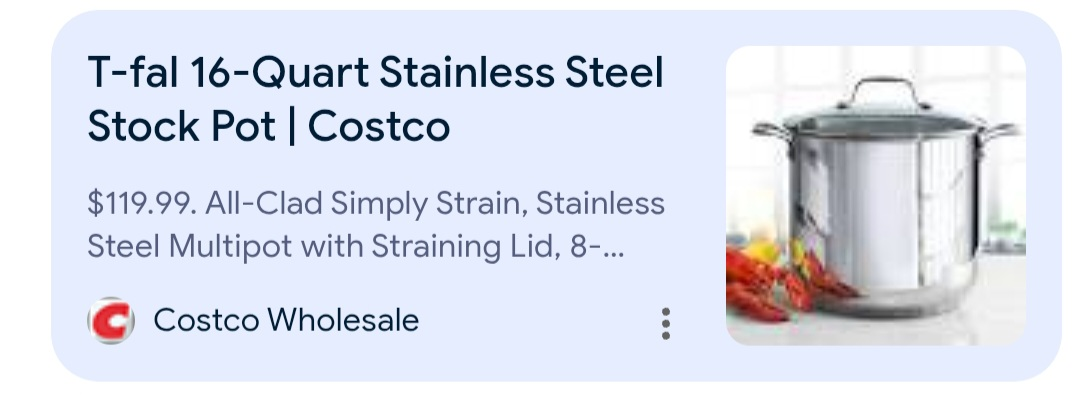 T-fal 16-Quart Stainless Steel Stock Pot - photo 2