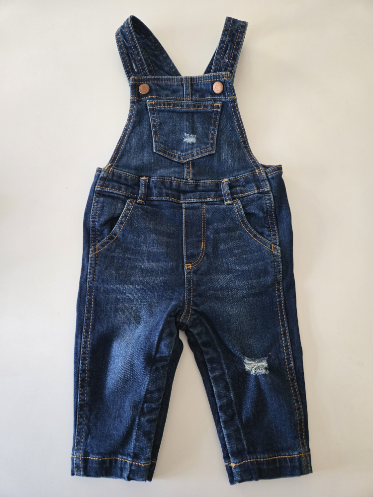 Old Navy Dark Denim Overalls