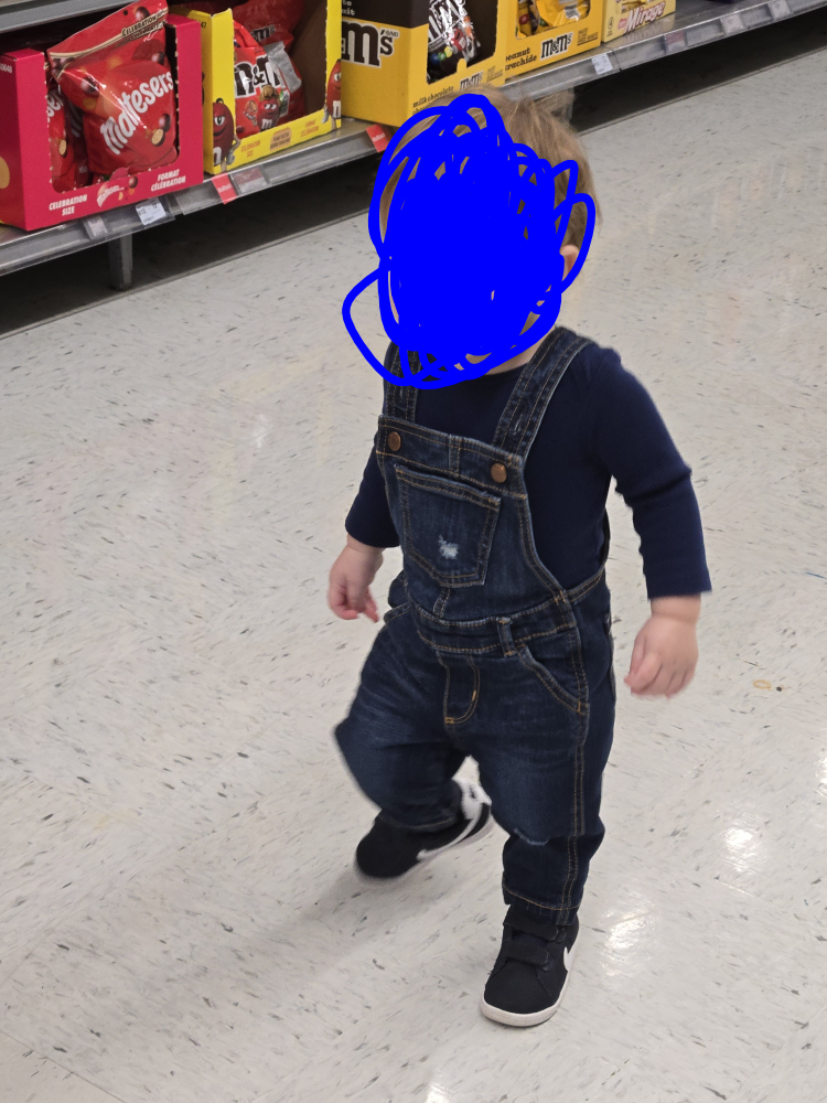 Old Navy Dark Denim Overalls - photo 4