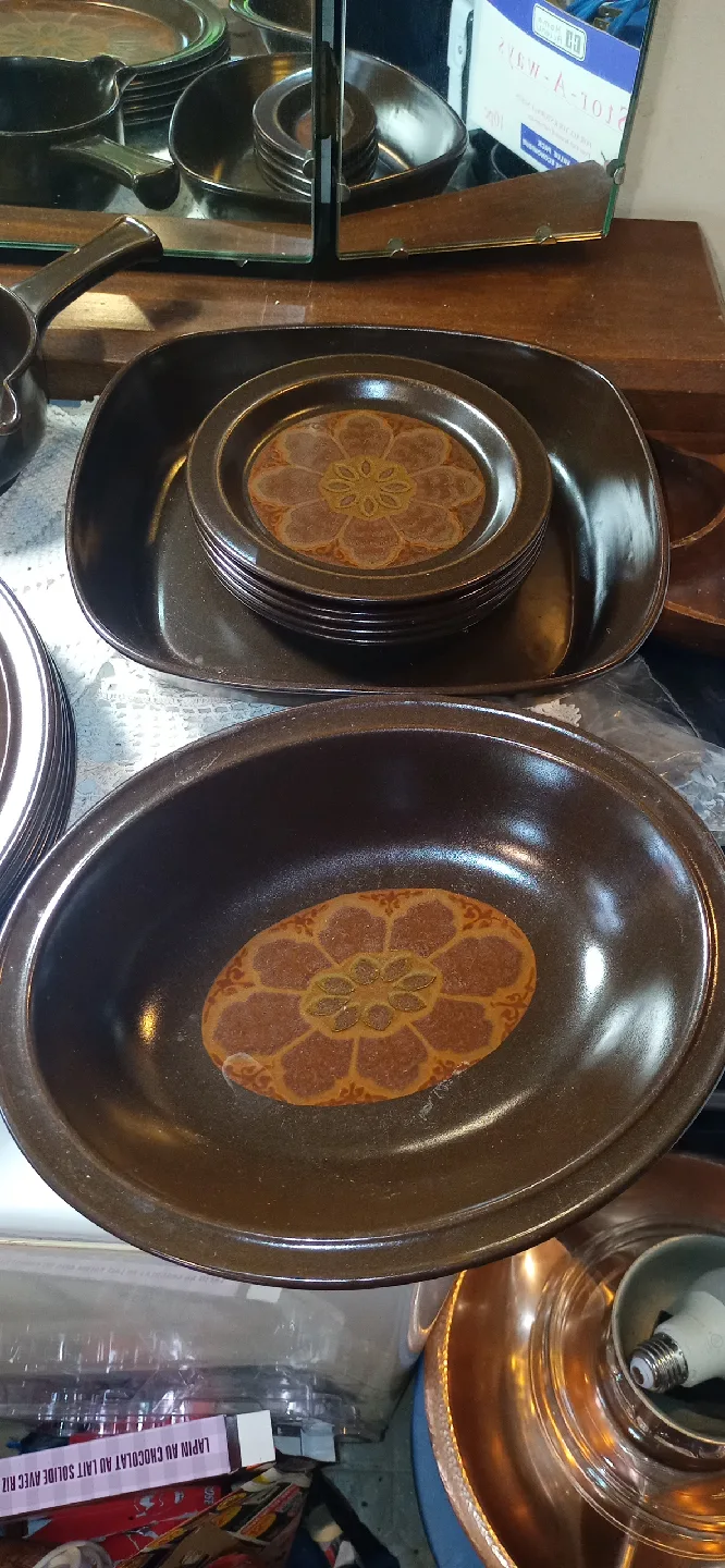 Royal Daulton stoneware Dish Set image indicator(2)