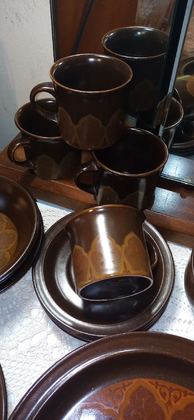 Royal Daulton stoneware Dish Set image indicator(6)