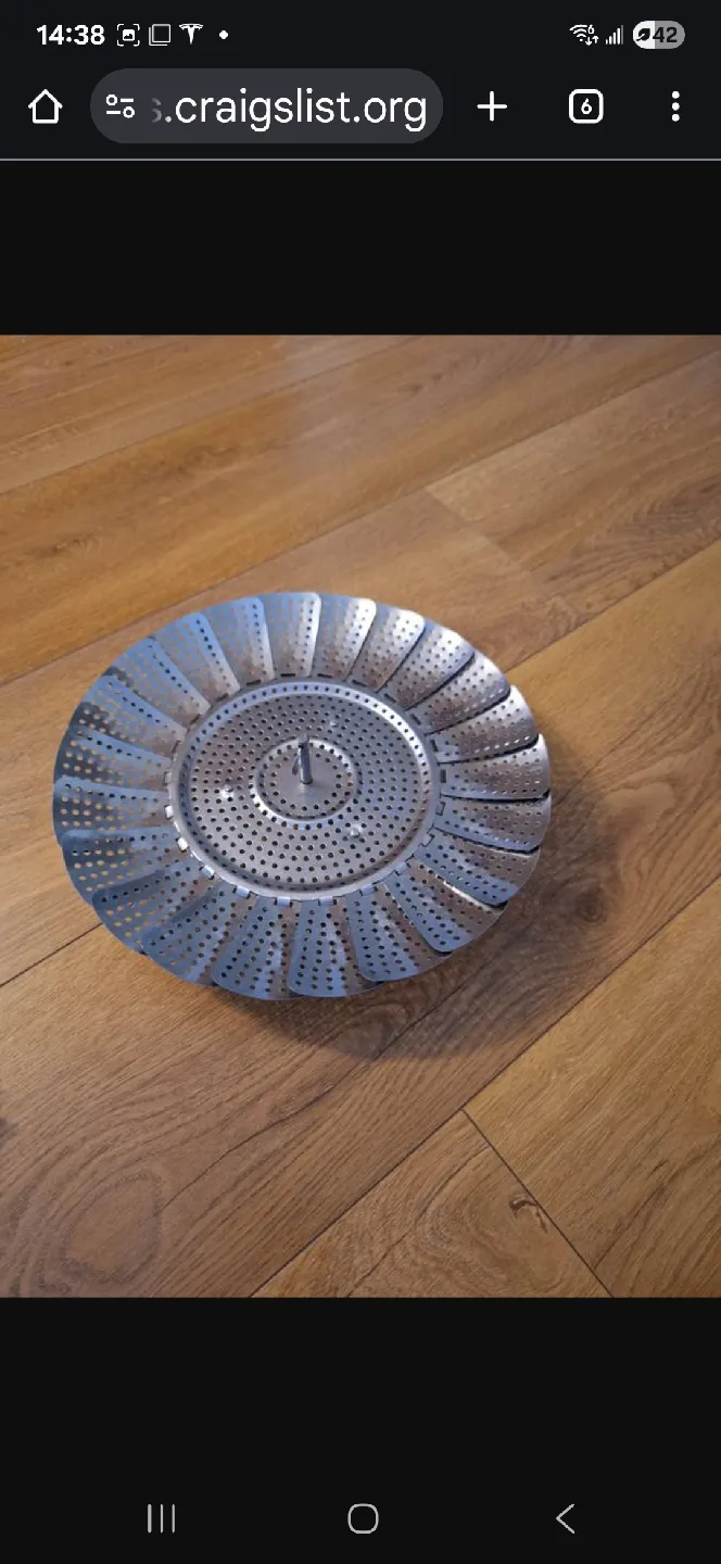 Stainless Steel Steamer Insert thumbnail