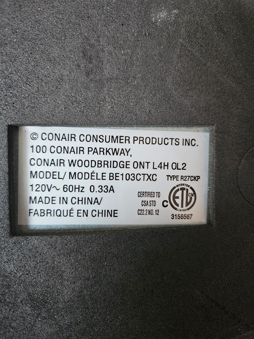 Conair Lighted Makeup Mirror - electric image indicator(5)