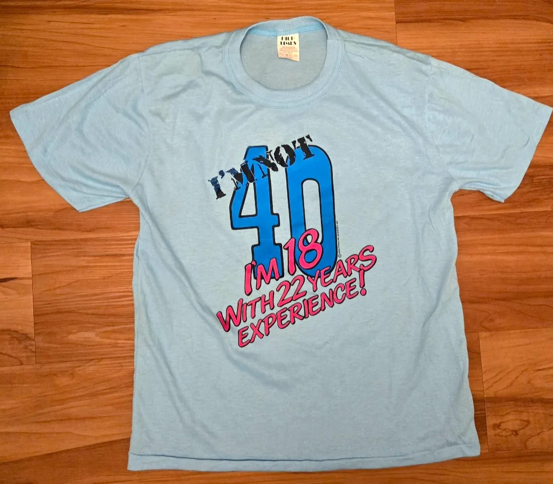 New 40th Bday T-Shirt thumbnail