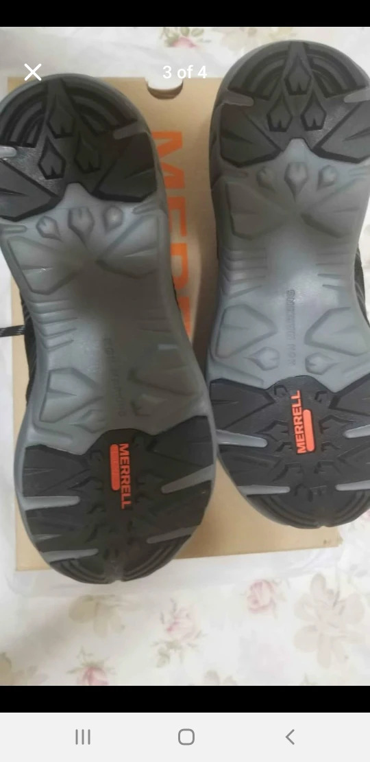 Merrell Black Safety Toe Shoes - Size 8 - photo 3