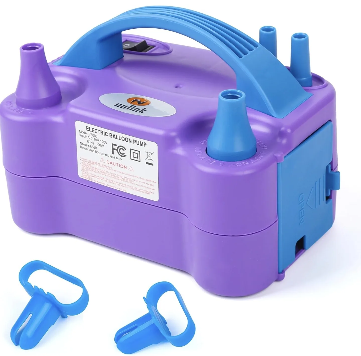 Nulink Electric Balloon Pump - Purple image indicator(2)