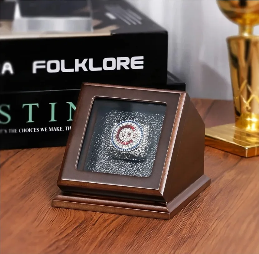 Ring Display Case - Wooden & Glass image indicator(3)