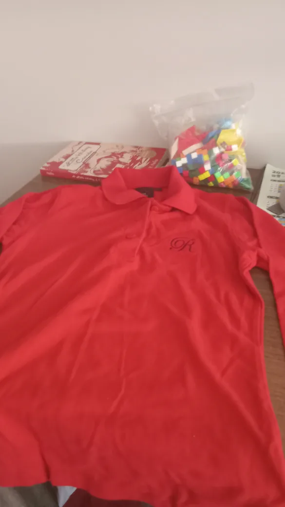 Renaissance kilters Red Polo Shirt Size S image indicator(2)