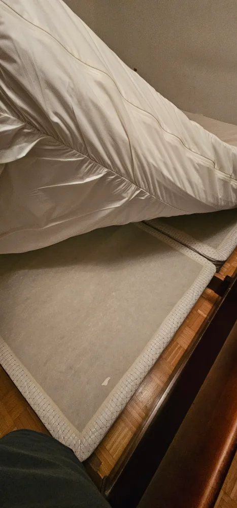 king Size Bed Frame & Mattress and box springs image indicator(3)