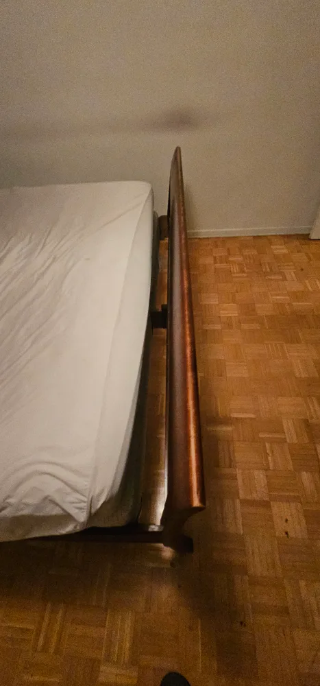 king Size Bed Frame & Mattress and box springs image indicator(6)