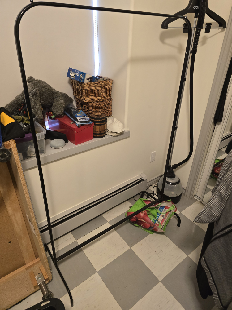 Clothes Rack 40 x 17 x 60 in - photo 2