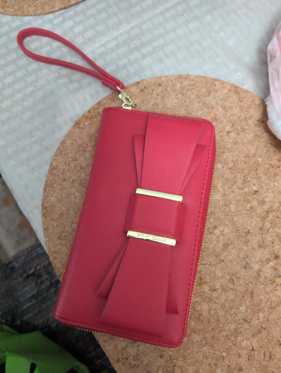 Betsey Johnson Red Wallet thumbnail