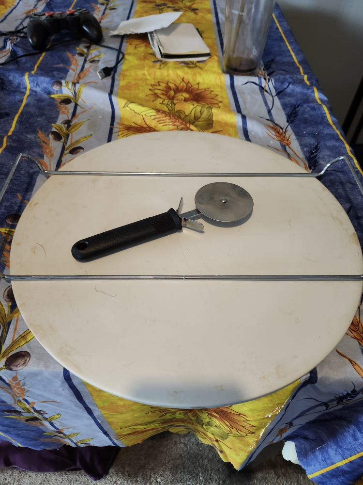Pizza Stone with Cutter - photo 3