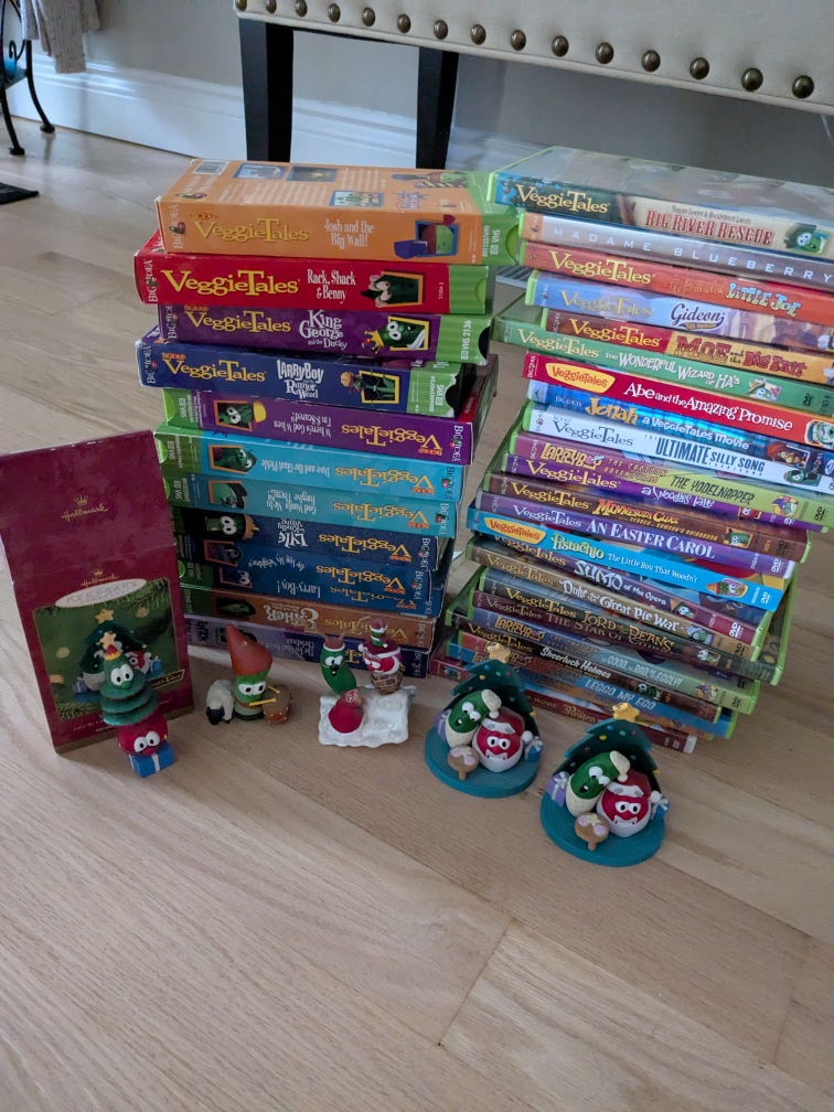 VeggieTales VHS & DVD Collection