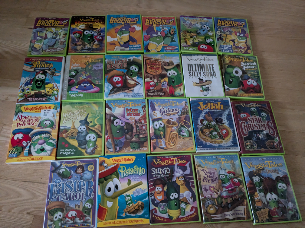 VeggieTales VHS & DVD Collection - photo 2
