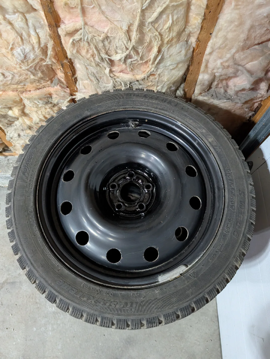 (4)-215/50R17 Winter Tires Steel Rims 2017 Toyota Corolla image indicator(8)