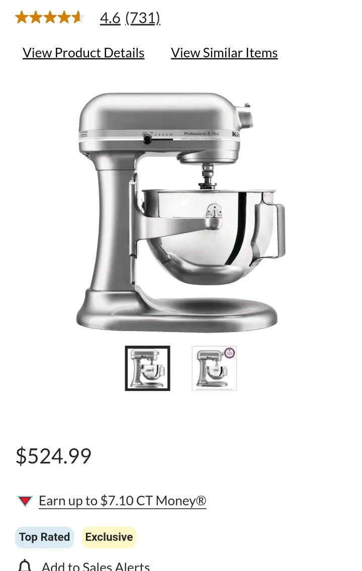 *BNIB* KitchenAid Professional 5 Plus 5 Quart Stand Mixer Silver thumbnail