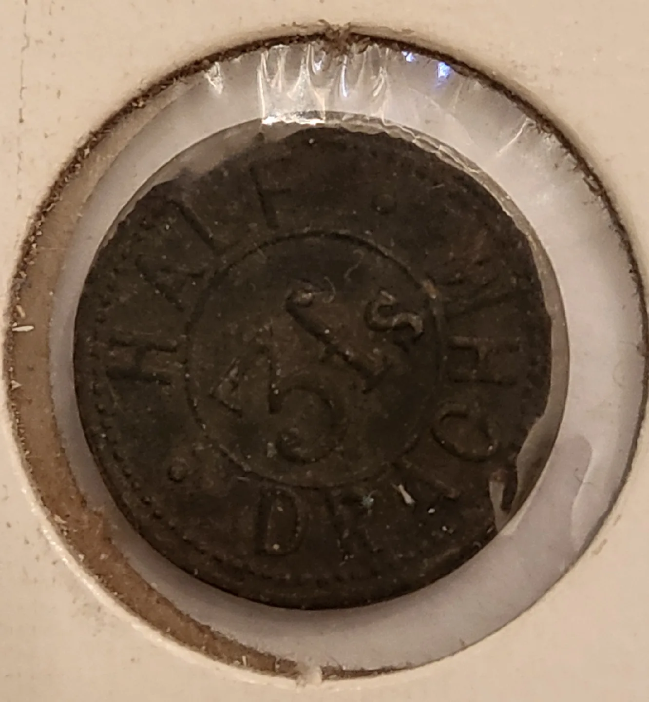 P.Rogers & Co Brass Apothecary Token image indicator(3)