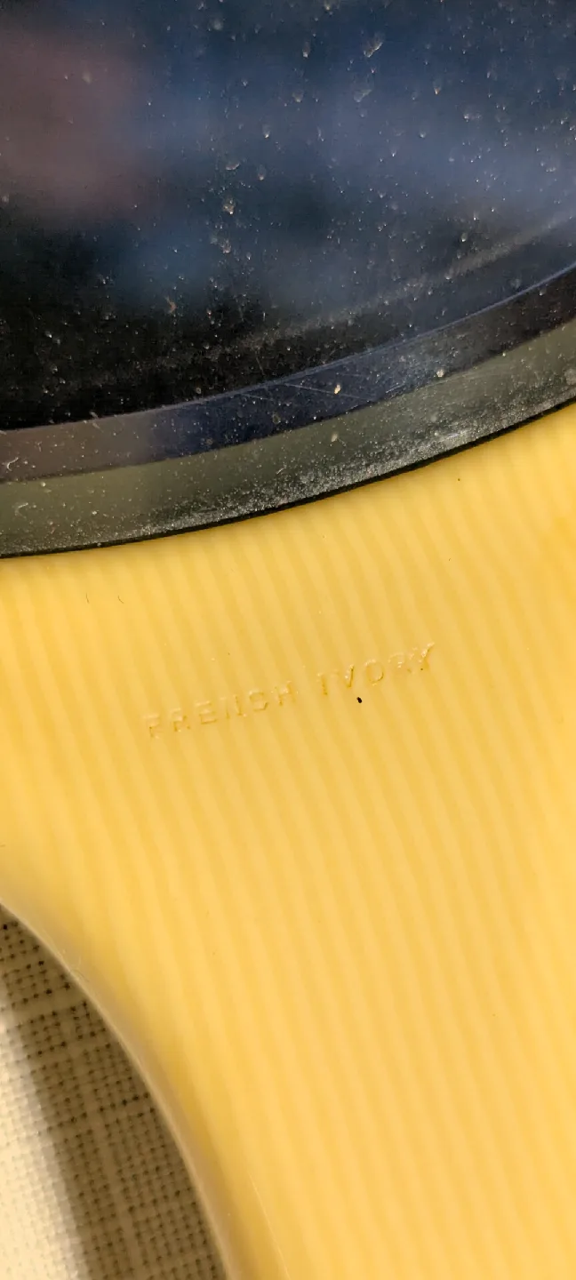 Vintage French ivory - Brushes, Mirrors, and More! 2 Birks image indicator(10)