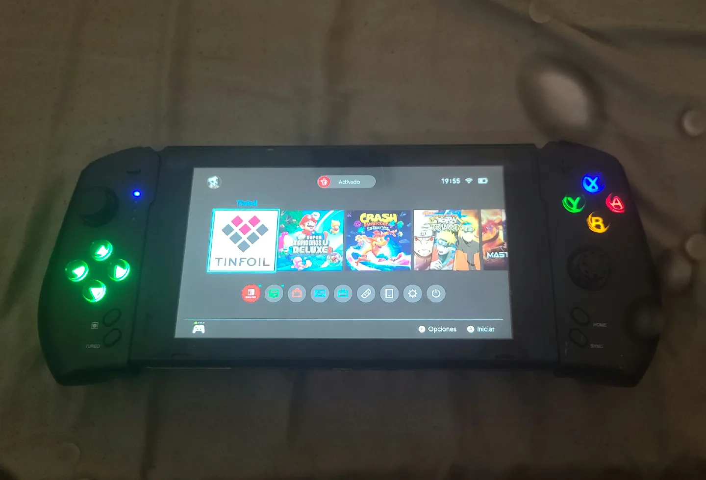 Nintendo Switch Console 512gb con magia/magic image indicator(5)