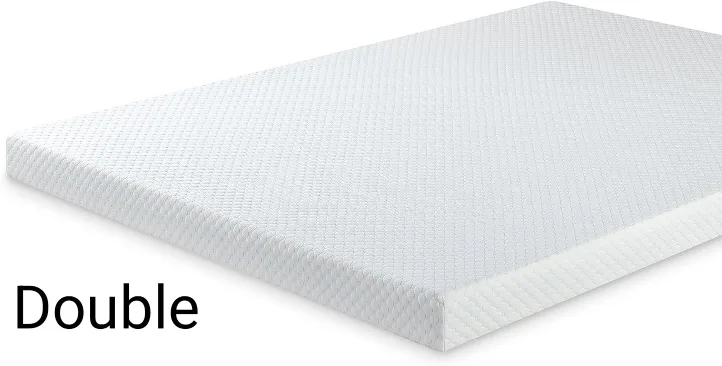 Zinus AZ-FMS-4F Memory Foam 4 Inch Double Mattress, Full , White image indicator(5)