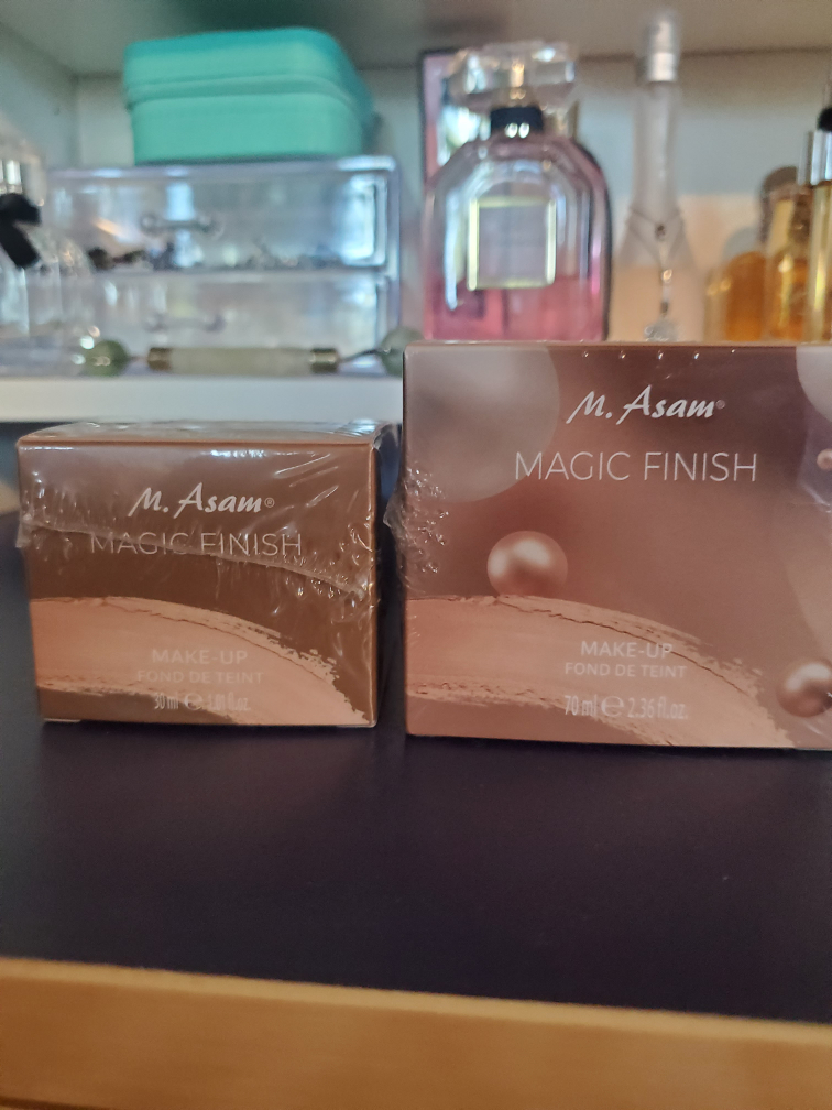 New M. Asam Magic Finish Makeup 30ml and 70ml