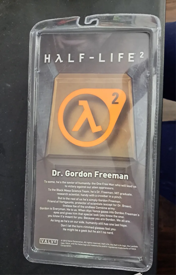 Half Life 2 Gordon Freeman NECA UNOPENED image indicator(2)