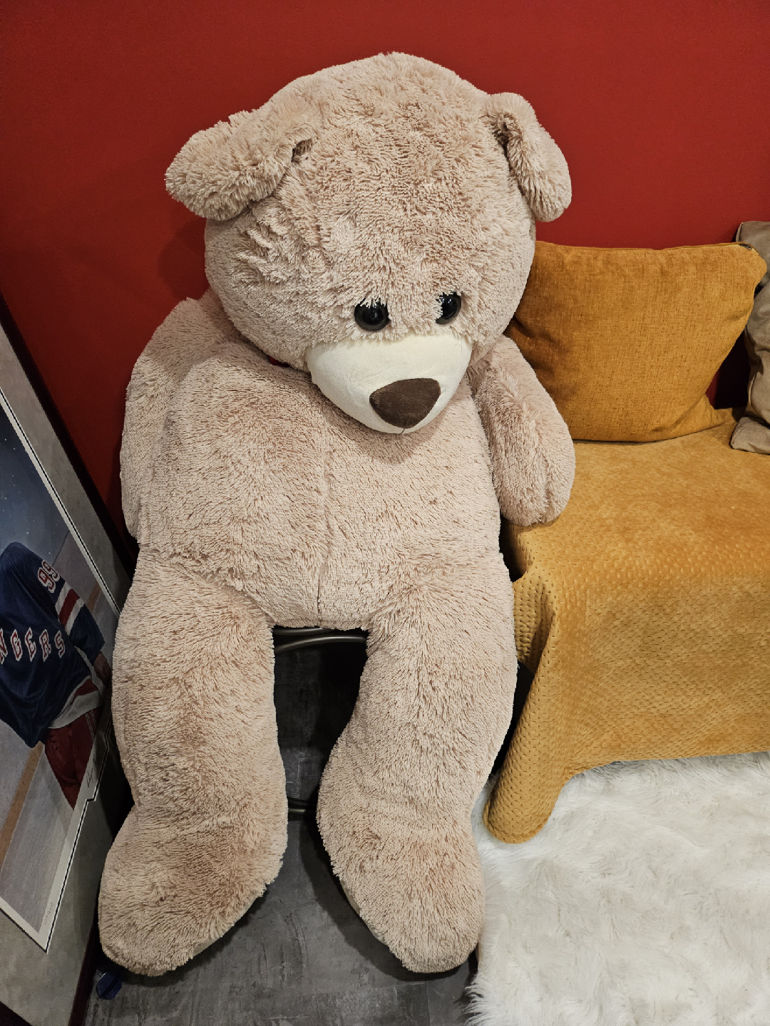 Large Plush Teddy Bear