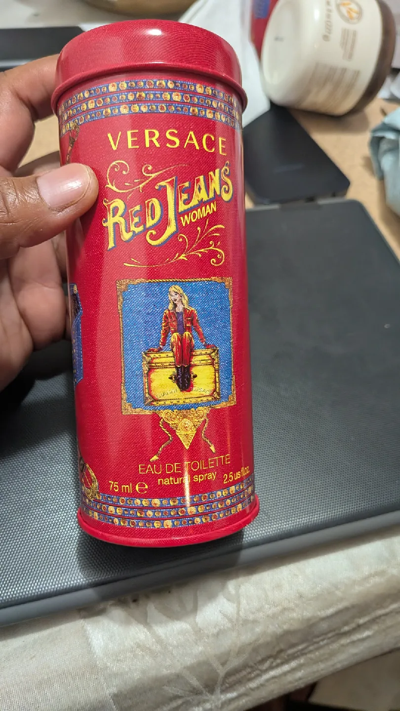 Versace Red Jeans Woman Tin thumbnail