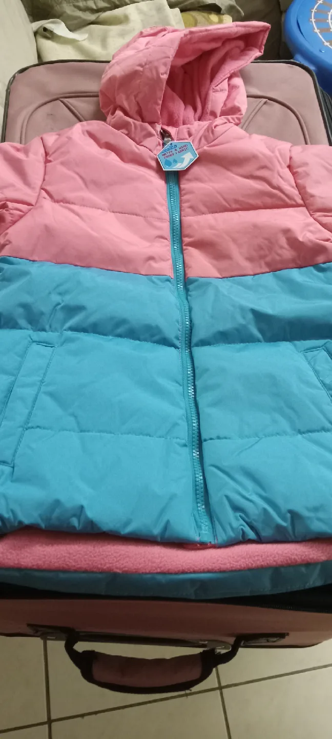 Whales Tail Outerwear Puffer Jacket - Size 7/8 thumbnail