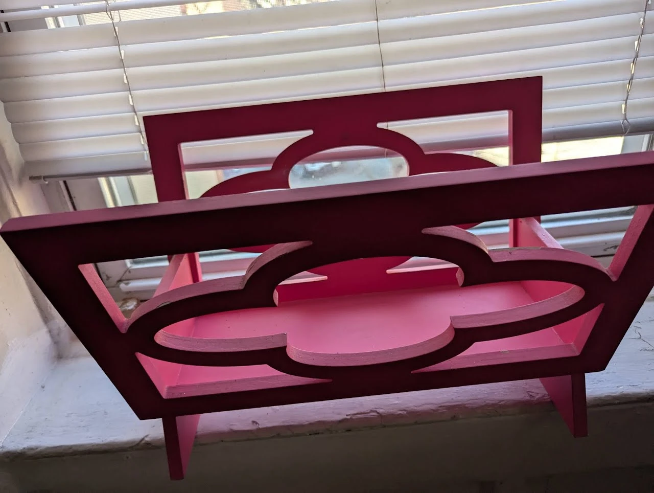 Pink Decorative Wall Shelf - photo 2