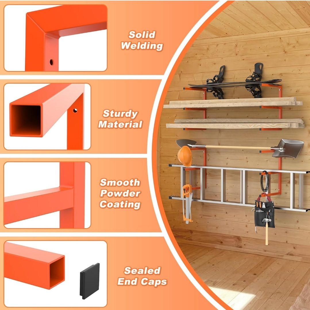 Orange Lumber Storage Rack - photo 2