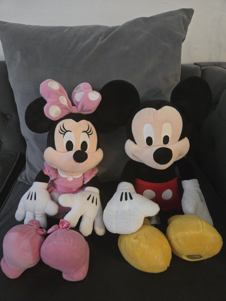 Disney original Mickey & Minnie Mouse Plush Dolls