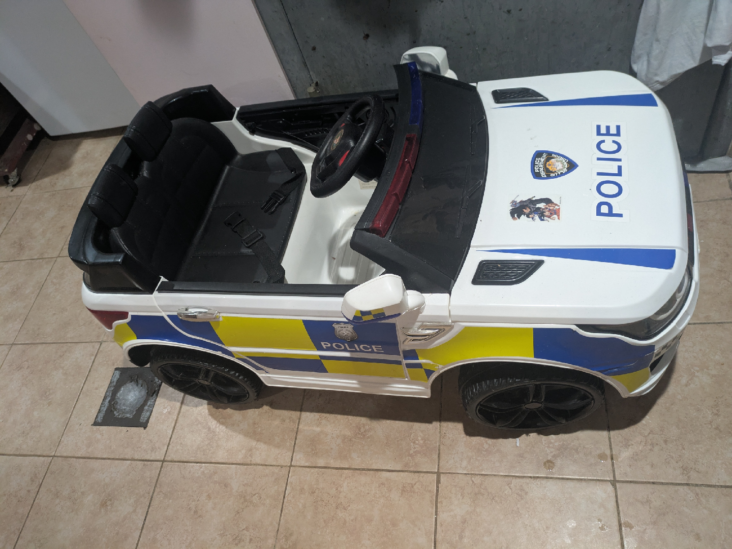 Kids Ride-On Police Car
