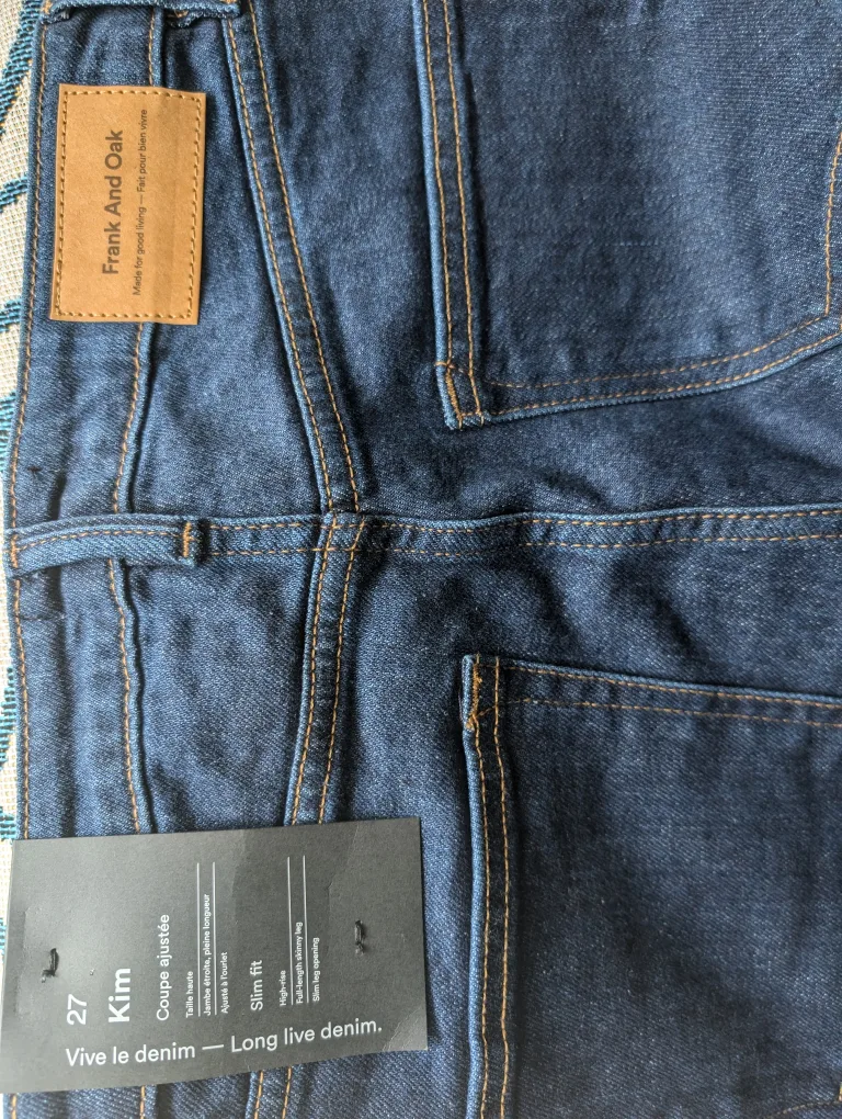 BNWT Frank and Oak Jeans image indicator(4)