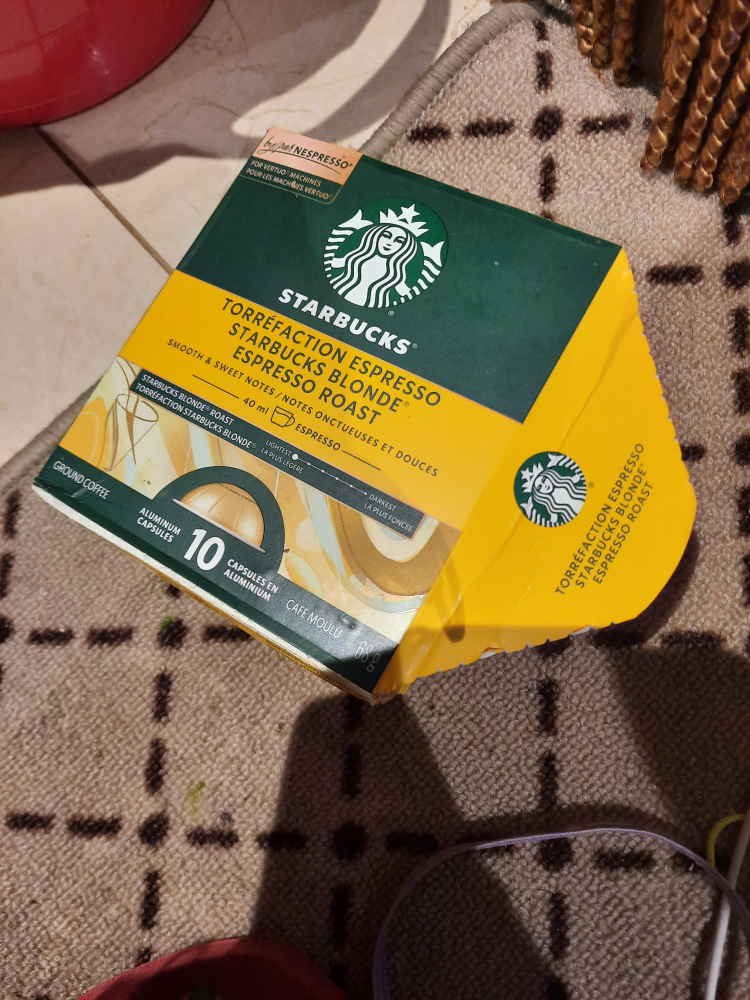 Starbucks Blonde Espresso Roast Nespresso Pods New