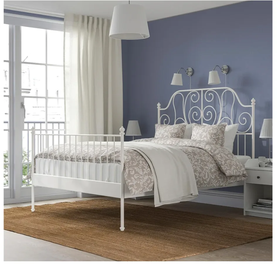 IKEA White Vintage Style bed frame image indicator(2)