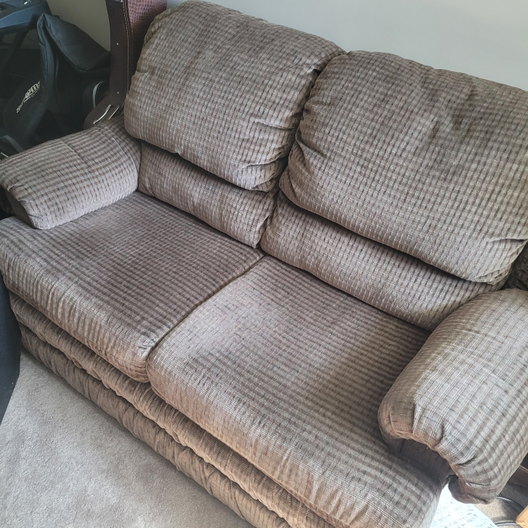Brown Reclining Sofa and Chair Set