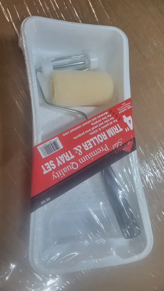 Project Select 4" Trim Roller & Tray Set - New image indicator(2)