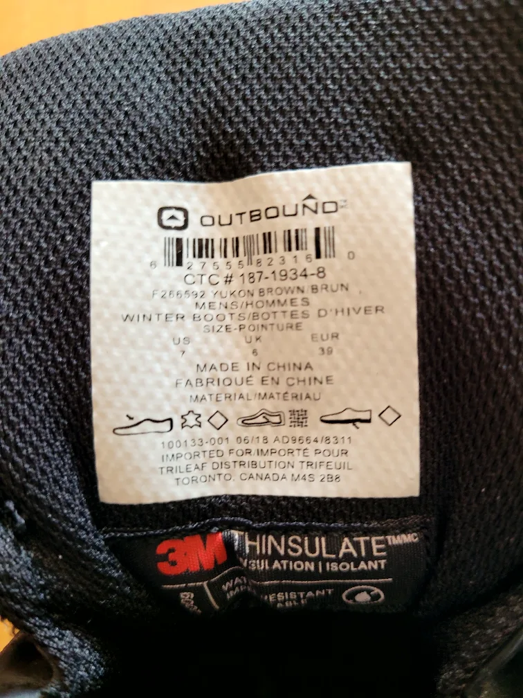 Outbound Yukon Brown Winter Boots - US 7 image indicator(3)