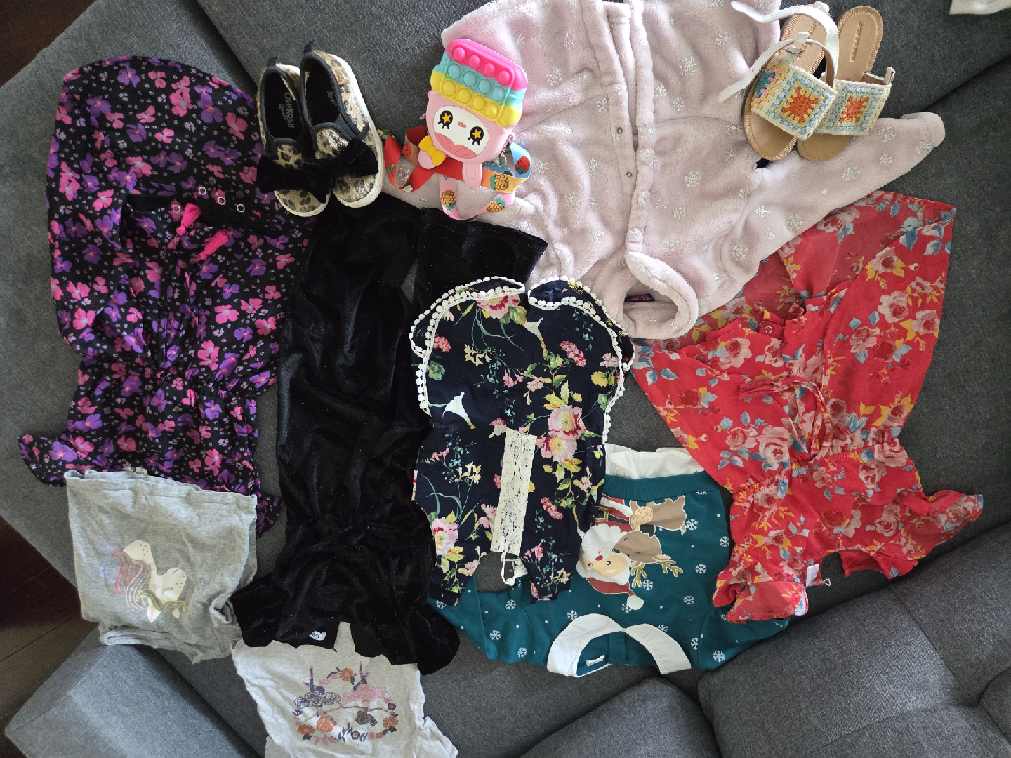 18-24 Girls' Clothing Bundle - Dresses, Tops, Shoes - photo 2