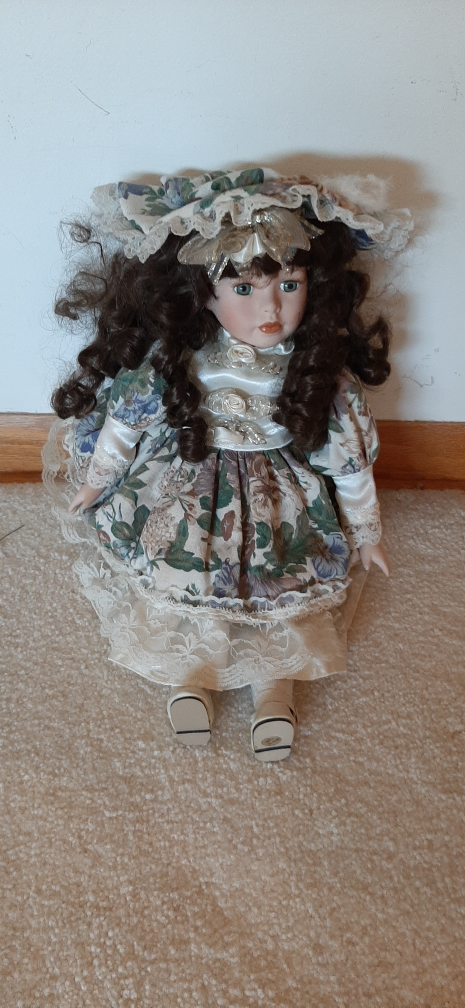 Vintage Porcelain Doll-Melissa Collection 2000.
