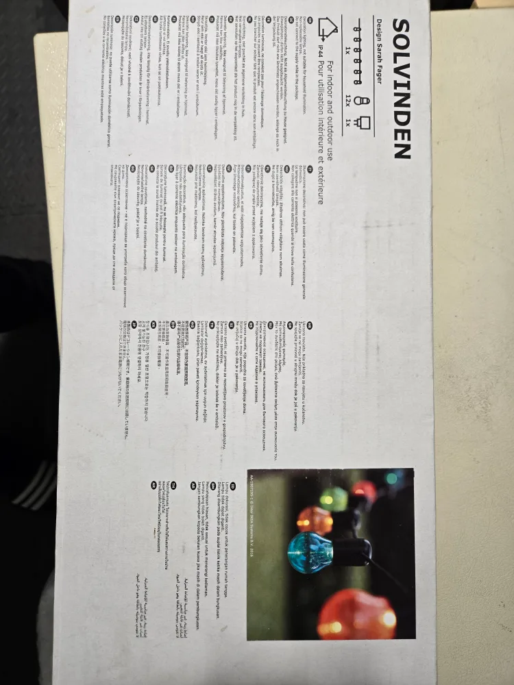 IKEA SOLVINDEN 12-Light String image indicator(2)