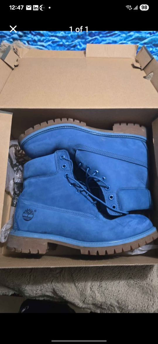 Timberland Boots - Blue