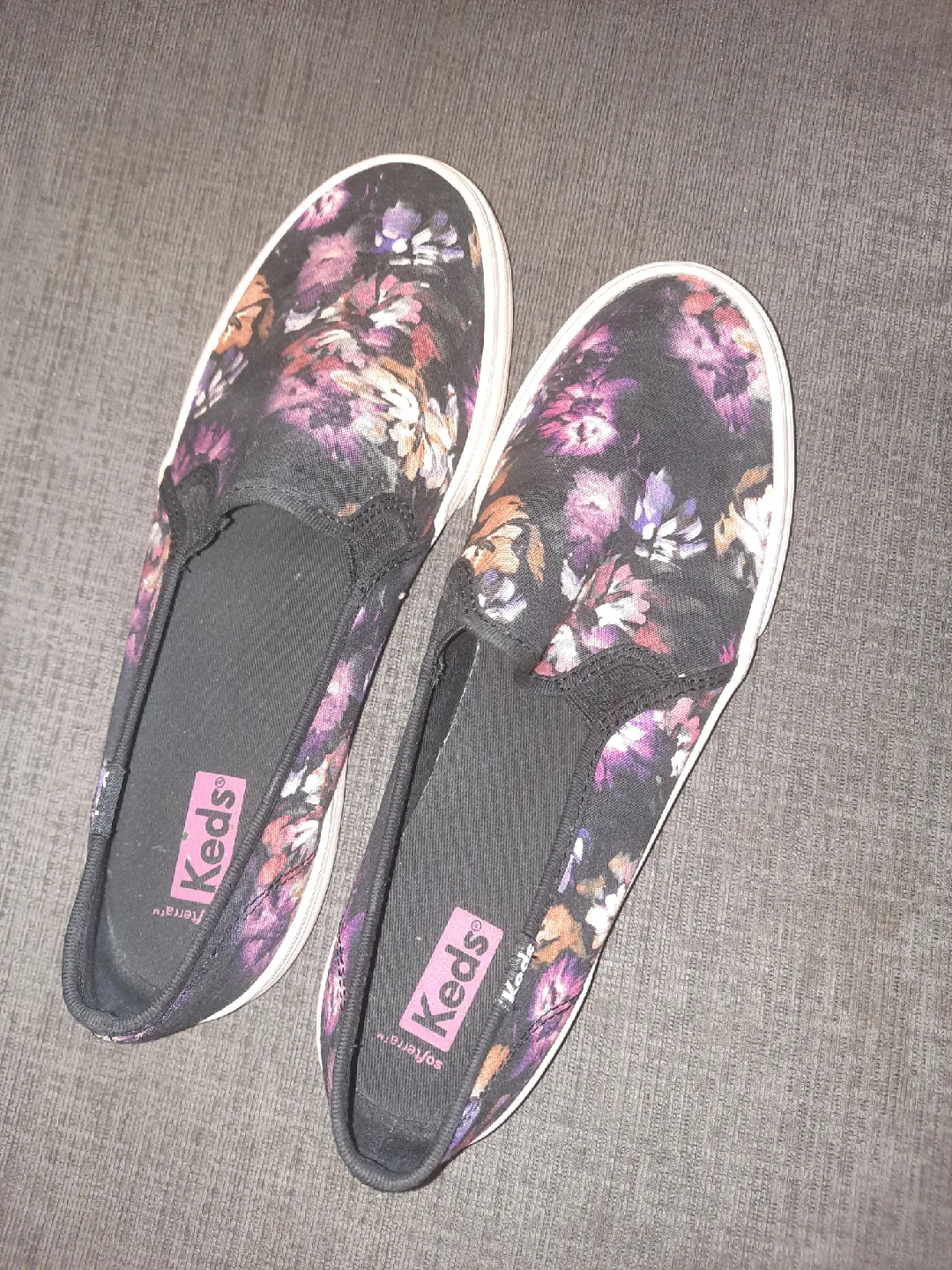 Keds Floral Slip-On Sneakers pick up only