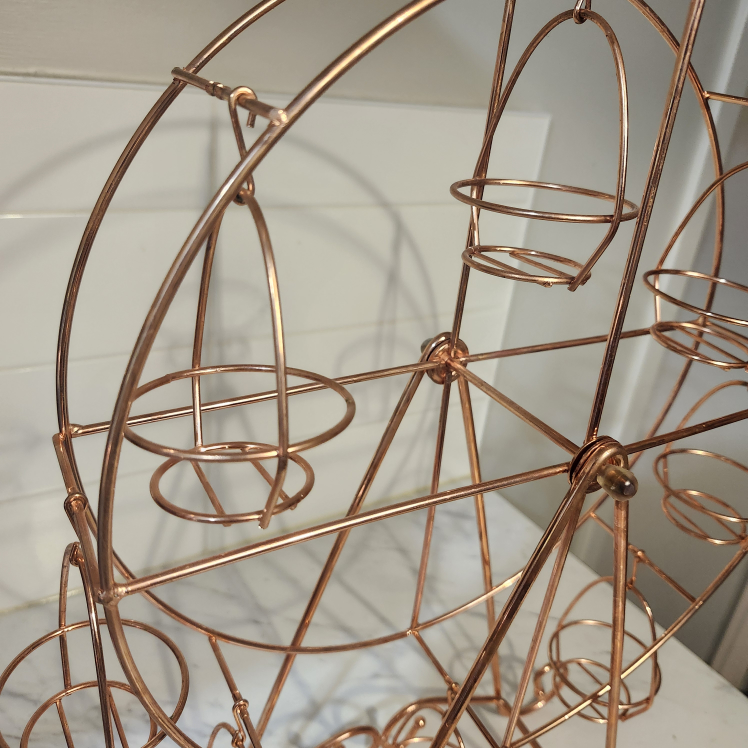 Ferris Wheel Cupcake Stand Holder - Rose Gold - photo 2
