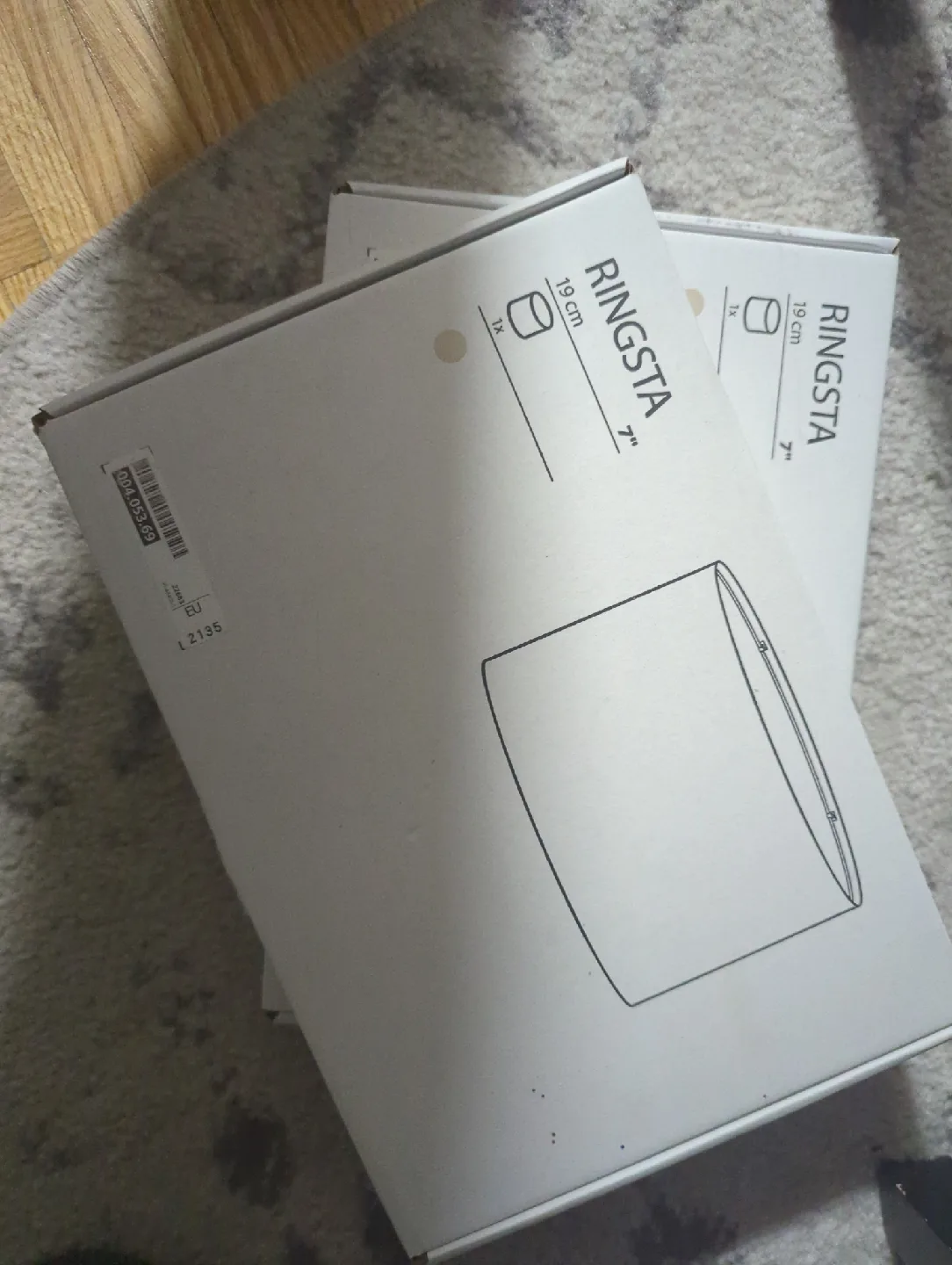 IKEA RINGSTA 7" Lamp Shade - New in Box! thumbnail
